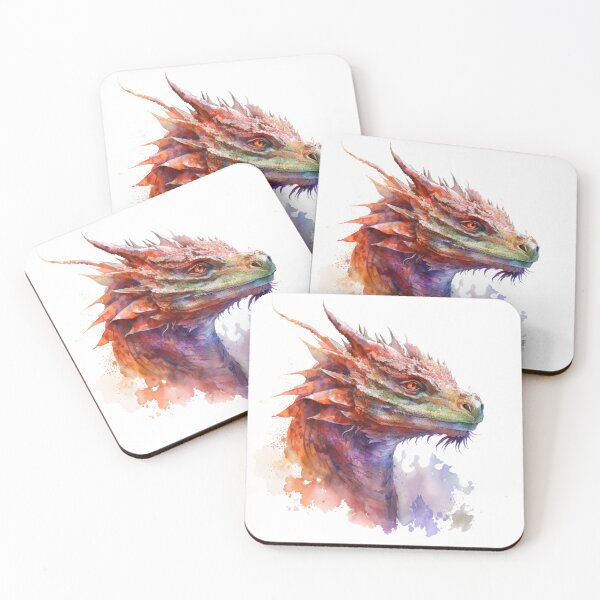 Item preview, Fantasy Dragon in Watercolor 19 designed and sold by NateFellhauer.