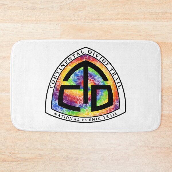 Item preview, Continental Divide Trail logo with tie dye| National Scenic Trail designed and sold by Deedy  Studio.