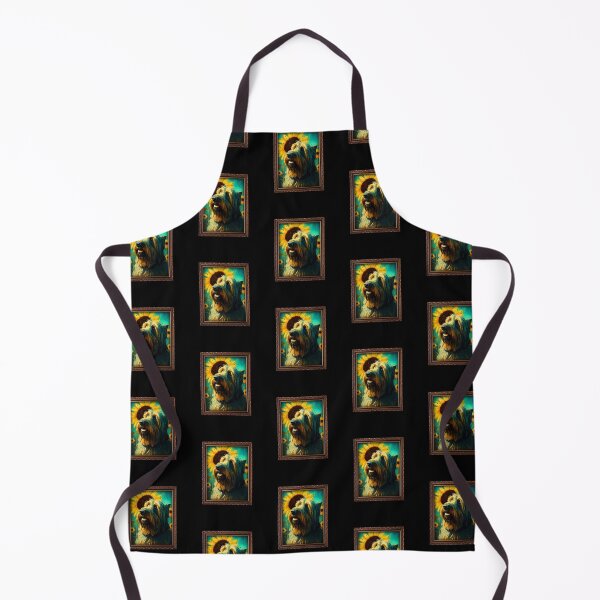 Item preview, Briard Sunflower Painting Adorable Dog designed and sold by rafaeltto.