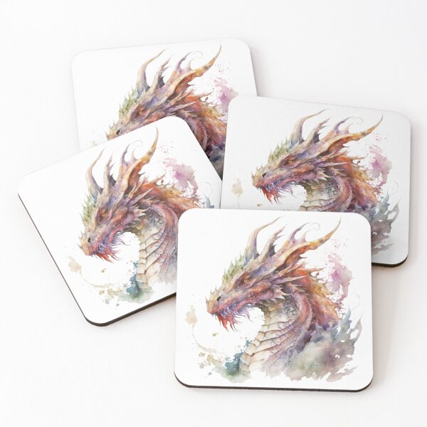 Item preview, Fantasy Dragon in Watercolor 21 designed and sold by NateFellhauer.