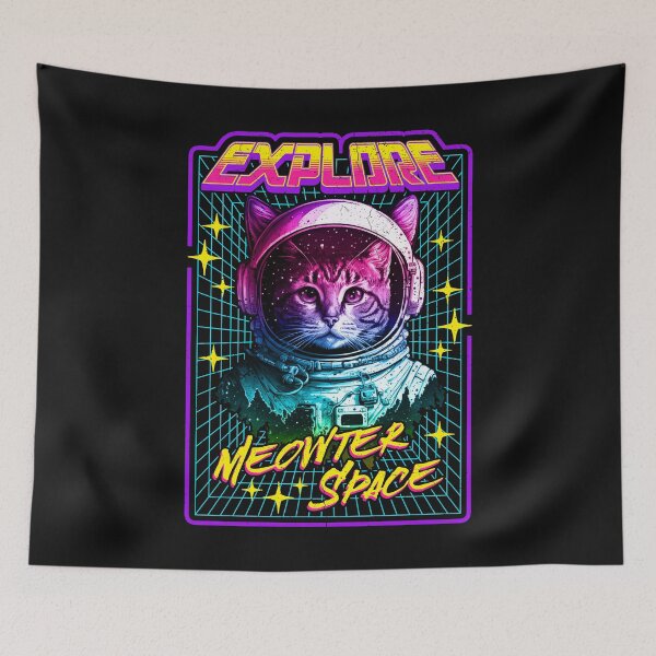 Item preview, Explore Meowter Space Cat Astronaut designed and sold by petestyles.