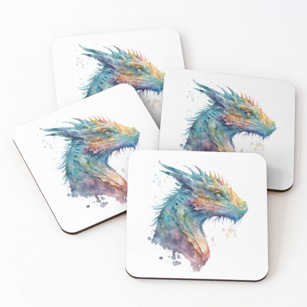 Item preview, Fantasy Dragon in Watercolor 22 designed and sold by NateFellhauer.