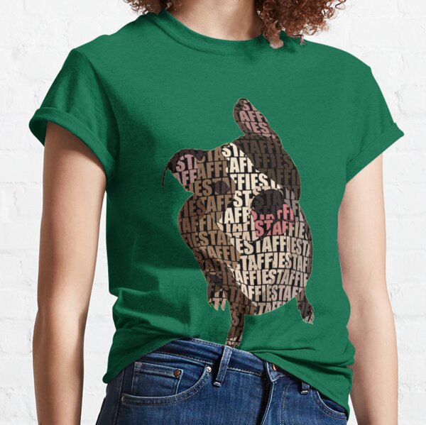 Text Staffy Classic T-Shirt