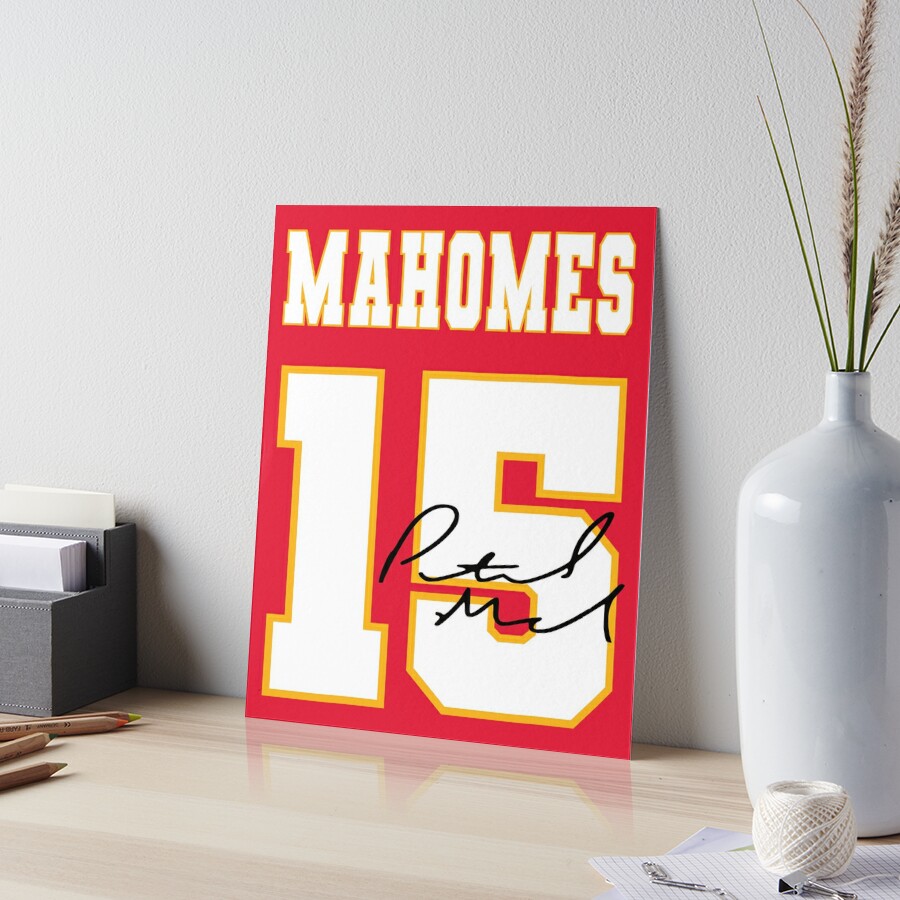 Kansas City Chiefs Lithograph print of Patrick Mahomes II Super Bowl 57 MVP