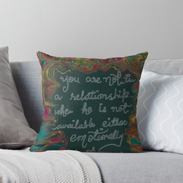 Item preview, You are not in a relationship abstract pop art green designed and sold by chuckletuckle.