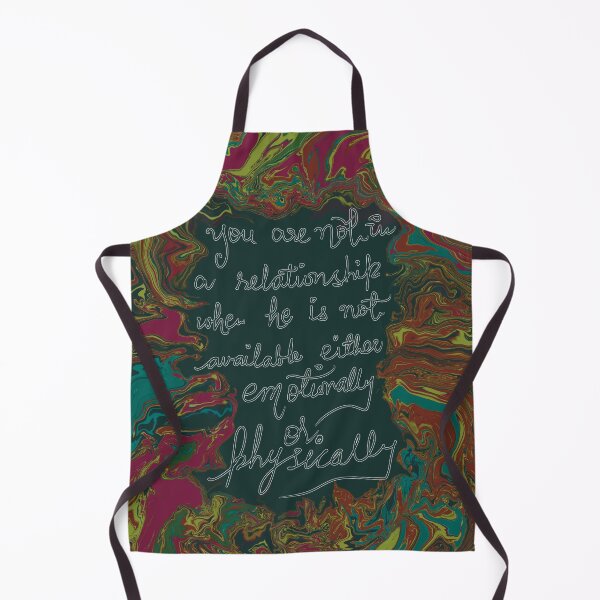 Item preview, You are not in a relationship abstract pop art green designed and sold by chuckletuckle.