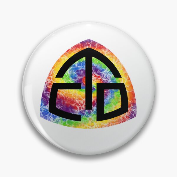 Item preview, Continental Divide Trail hangtag rainbow tie dye designed and sold by Deedy  Studio.
