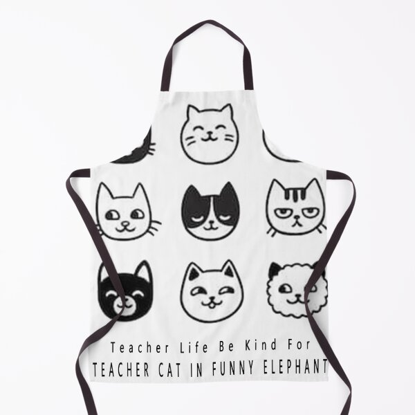 Item preview, Teacher Life Be Kind For Teacher Cat In Funny Elephant designed and sold by Arab Fashion.