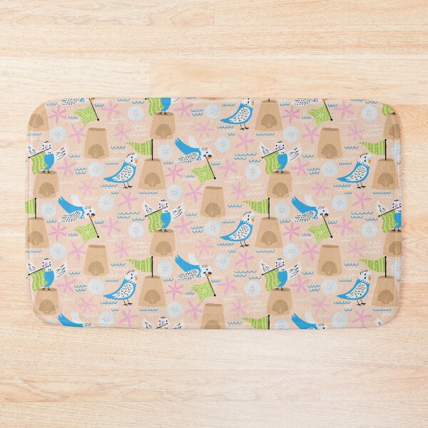 Item preview, beach budgies designed and sold by creativinchi.