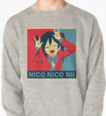 Red, White and Nico! Pullover