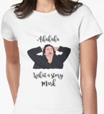 What a Story Mark - The Room Women's Fitted T-Shirt