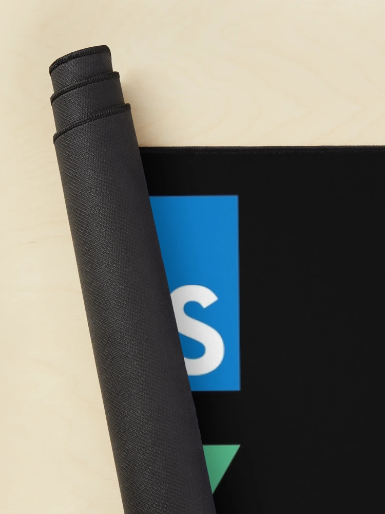 Thumbnail 2 von 5, Mauspad, Vue, TypeScript, Angular und JavaScript (Schwarz) designt und verkauft von hellkni9ht.