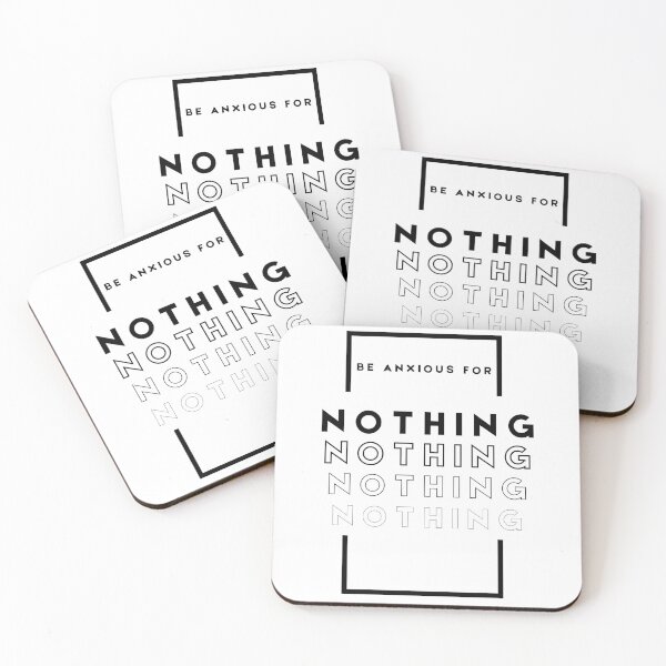 Item preview, Be Anxious for Nothing Philippians Bible Verse Philippians V5 designed and sold by Family Journey with God.