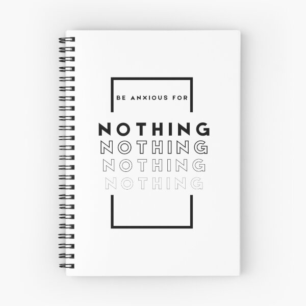 Item preview, Be Anxious for Nothing Philippians Bible Verse Philippians V5 designed and sold by Family Journey with God.