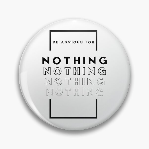 Item preview, Be Anxious for Nothing Philippians Bible Verse Philippians V5 designed and sold by Family Journey with God.