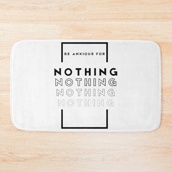 Item preview, Be Anxious for Nothing Philippians Bible Verse Philippians V5 designed and sold by Family Journey with God.