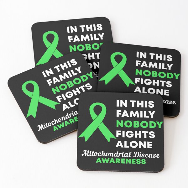 Item preview, In This Family Nobody Fights Alone Mitochondrial disease Awareness designed and sold by Color-Sparkle.