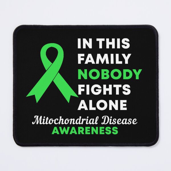 Item preview, In This Family Nobody Fights Alone Mitochondrial disease Awareness designed and sold by Color-Sparkle.