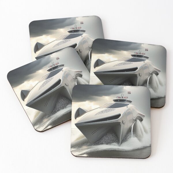 Item preview, Alien Speedboat designed and sold by DigitizedArt.