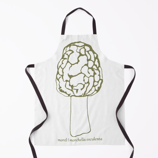 Item preview, Morel mushroom | Outline designed and sold by punchyflamingo.