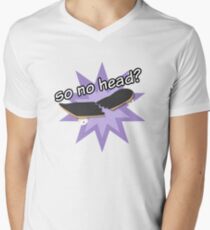 So No Head? Men's V-Neck T-Shirt