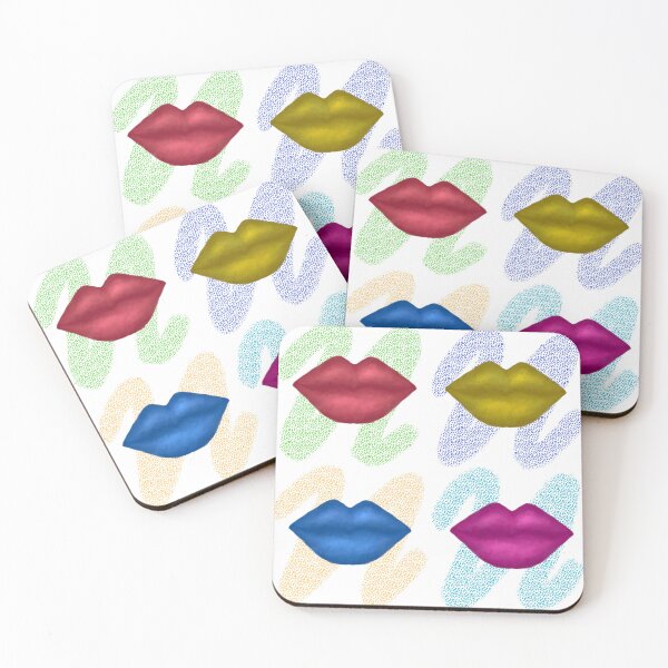 Item preview, Modern art lips designed and sold by chicksdoings.