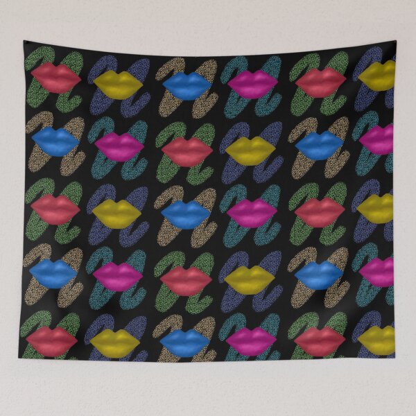 Item preview, Modern art lips designed and sold by chicksdoings.