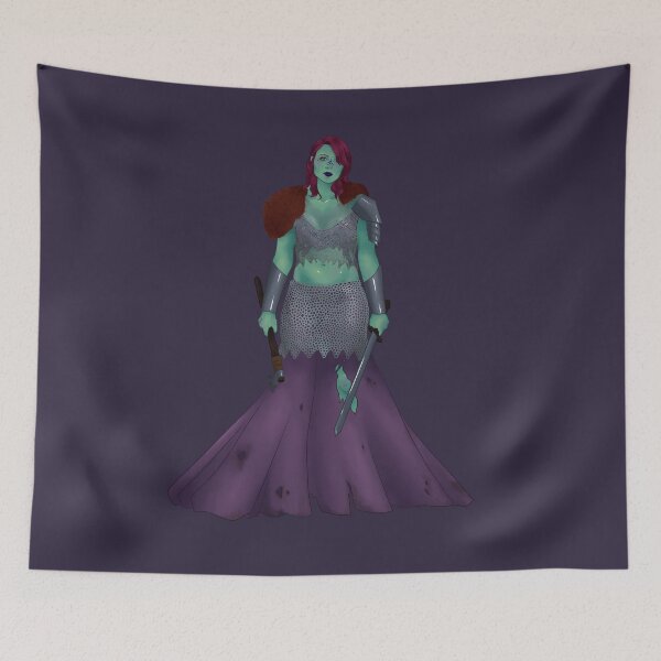 Item preview, The Half-Orc Princess designed and sold by AvalonUnmuzzled.