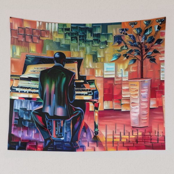 Item preview, vibraciones de piano designed and sold by LRenee Art Studio.