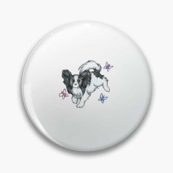 Item preview, papillon dog designed and sold by AyOuBNSB.