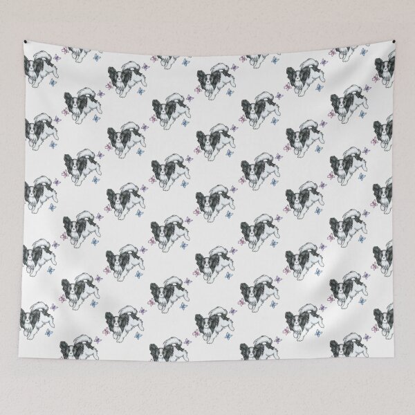 Item preview, papillon dog designed and sold by AyOuBNSB.