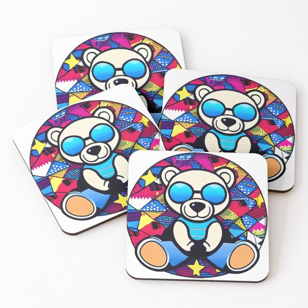 Item preview, Сreative disco bear designed and sold by artdekk.