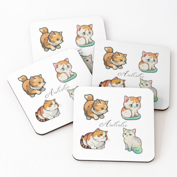 Item preview, Autistic cat designed and sold by ImagineInk.