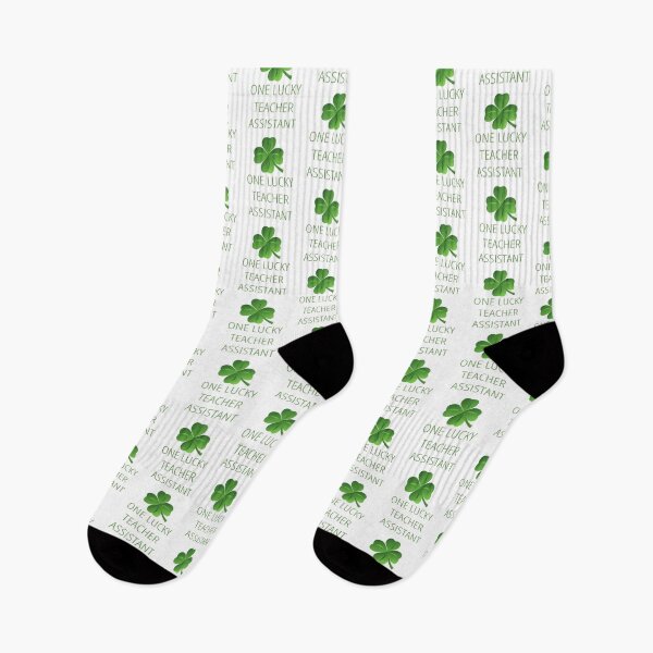 Item preview, One Lucky Teacher Assistant St. Patrick's Day Design designed and sold by MimsTees.