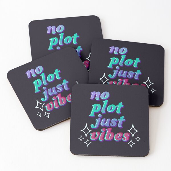 Item preview, no plot just vibes (cool gradient) designed and sold by DesignsByAND.