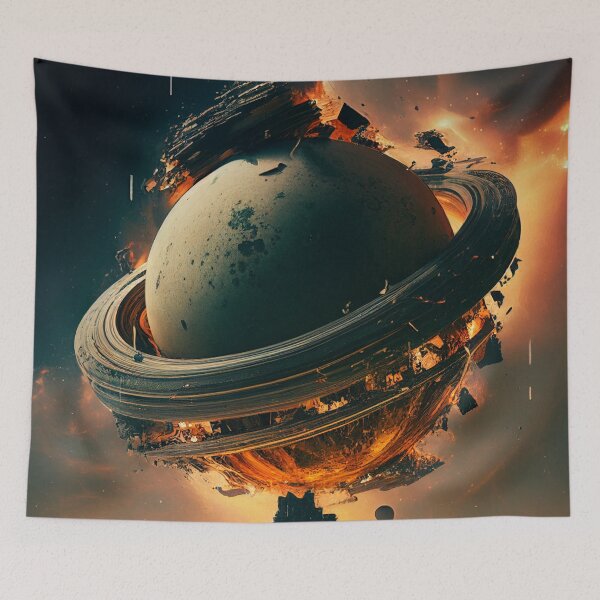 Item preview, Ringed Planet designed and sold by DigitizedArt.