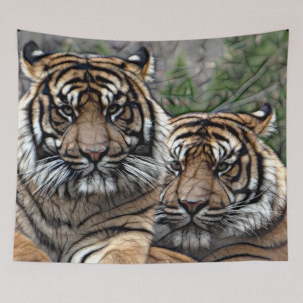 Item preview, Graphic Tigers designed and sold by Daniel Hagerman.