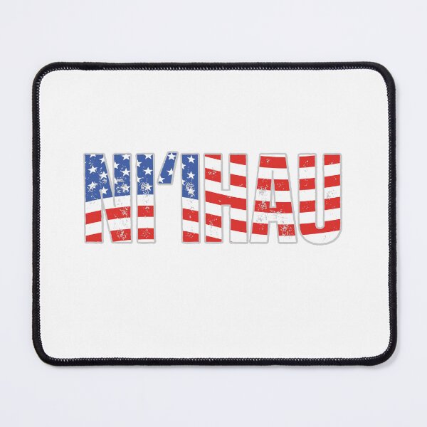 Item preview, Niʻihau - Hawaii, Vintage American Flag, USA, The Forbidden Isle designed and sold by Sun Sand & Sea Art.