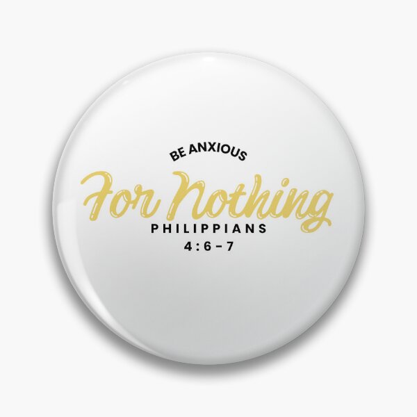 Item preview, Be Anxious for Nothing Philippians Bible Verse Philippians V17 designed and sold by Family Journey with God.