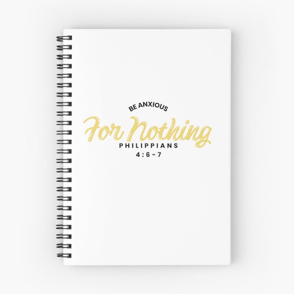 Item preview, Be Anxious for Nothing Philippians Bible Verse Philippians V17 designed and sold by Family Journey with God.