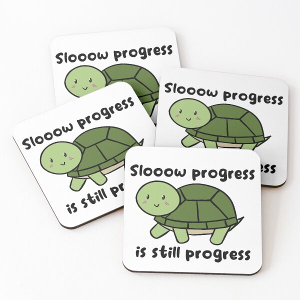 Item preview, Slow Progress Turtle designed and sold by Hannah Fry.