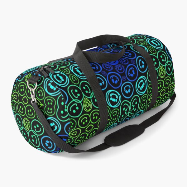 Item preview, Cursed Kaleidoscope - Vibrant Blue Smiley designed and sold by FinapplePudding.