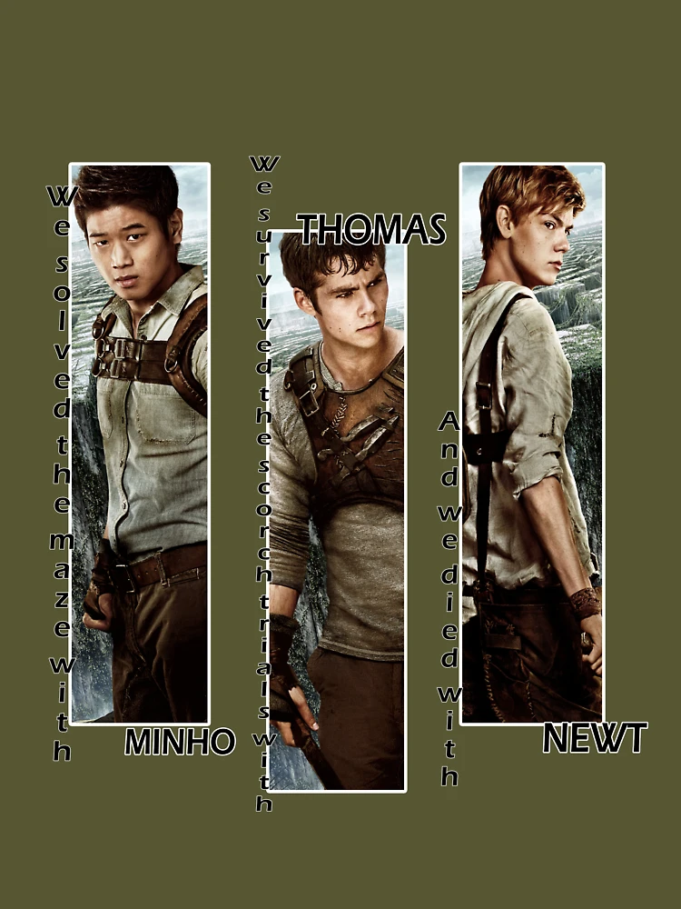 Maze Runner - Minho, Thomas, Newt Essential T-Shirt for Sale by  AngeliaLucis