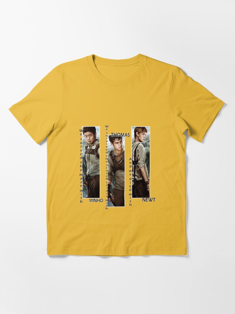 Maze Runner - Minho, Thomas, Newt Essential T-Shirt for Sale by  AngeliaLucis