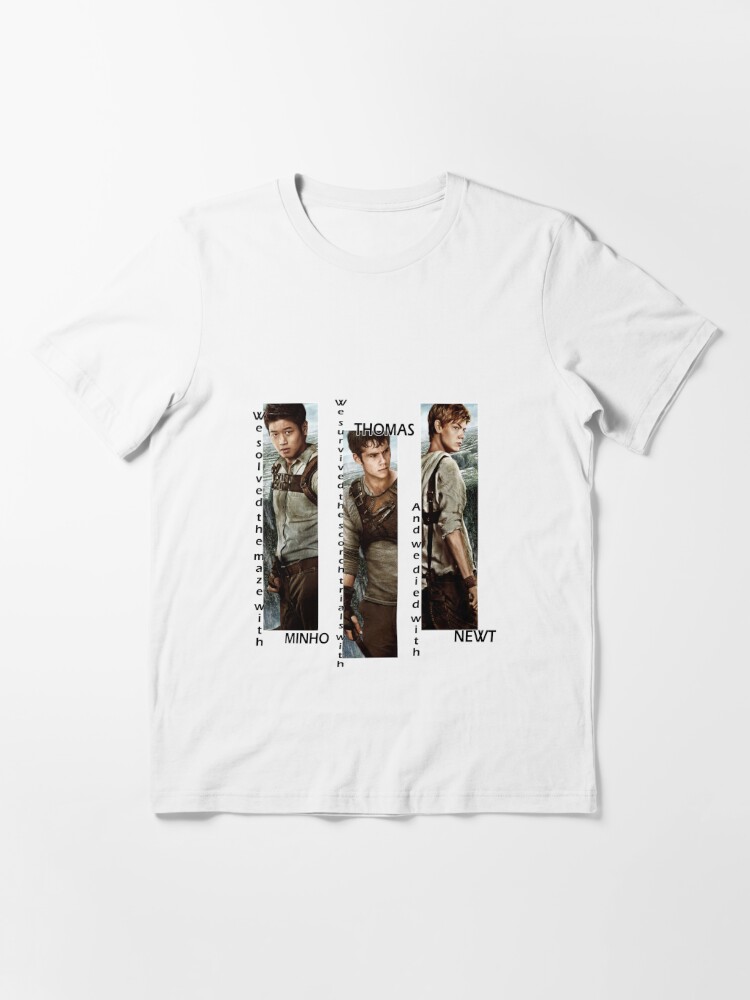 Maze Runner - Minho, Thomas, Newt Essential T-Shirt for Sale by  AngeliaLucis