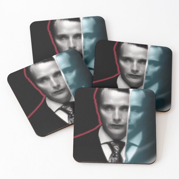 Item preview, Black and White Hannibal Mirror designed and sold by orionlodubyal.