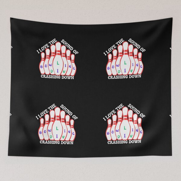 Artikelvorschau, Kopie von I love the sound of bowling pins crashing down entworfen und verkauft von NikkosDesigns.