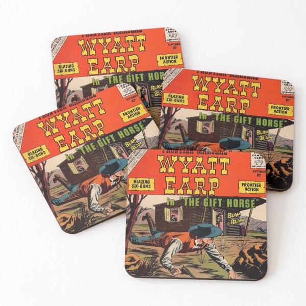 Item preview, Wyatt Earp - Frontier Marshall No.32. Comic Book Cover, 1960 designed and sold by The-Hist-Image.