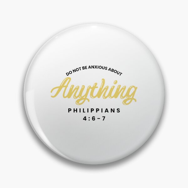 Item preview, Do Not Be Anxious About Anything Philippians Bible Verse Philippians V2 designed and sold by Family Journey with God.