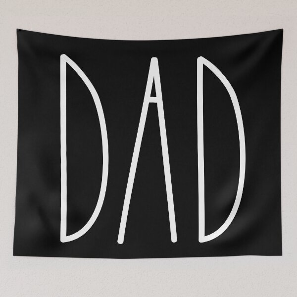 Item preview, Dad White Rae Dunn Inspired Farmhouse designed and sold by FineElephant.